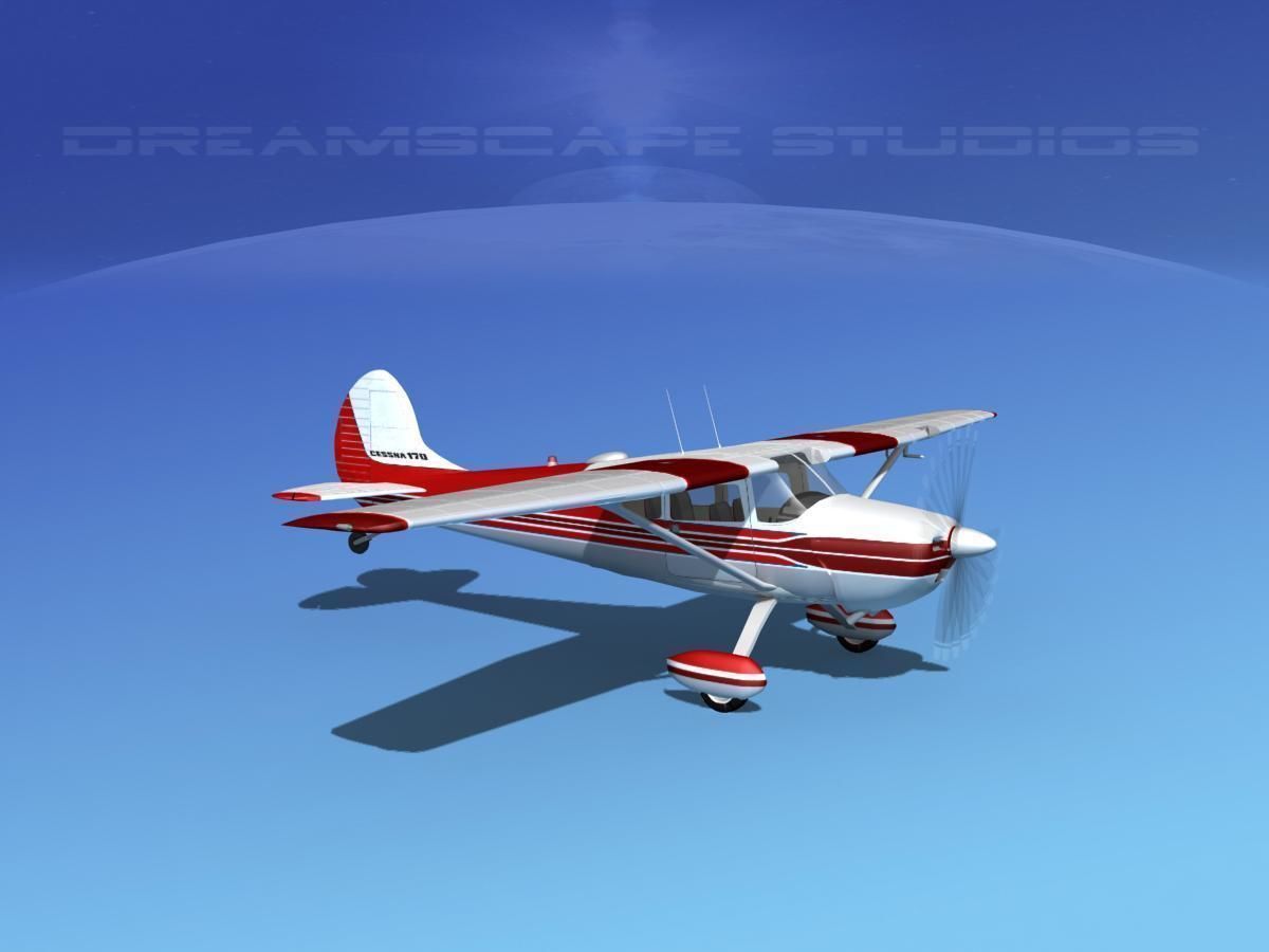 Cessna 170 V04 3D model_3
