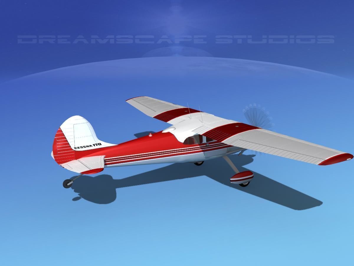 Cessna 170 V04 3D model_5