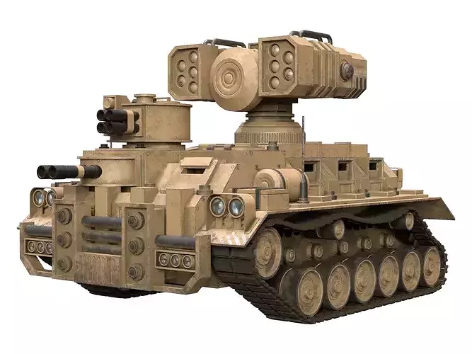 Tracked APC-1-Desert-Dirty