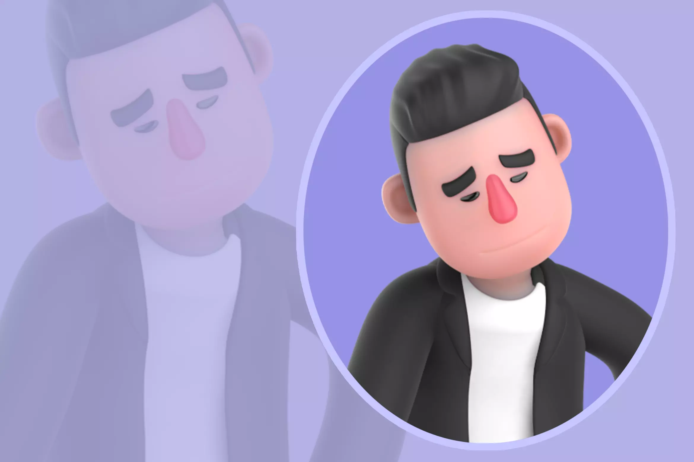 Stylized 3D Musician Character - Cartoon Keyboard Player 3D model