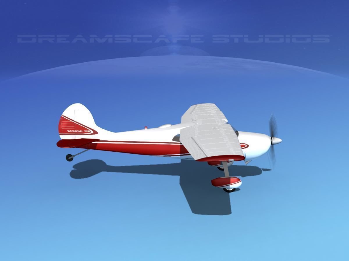Cessna 170 V08 3D model_4