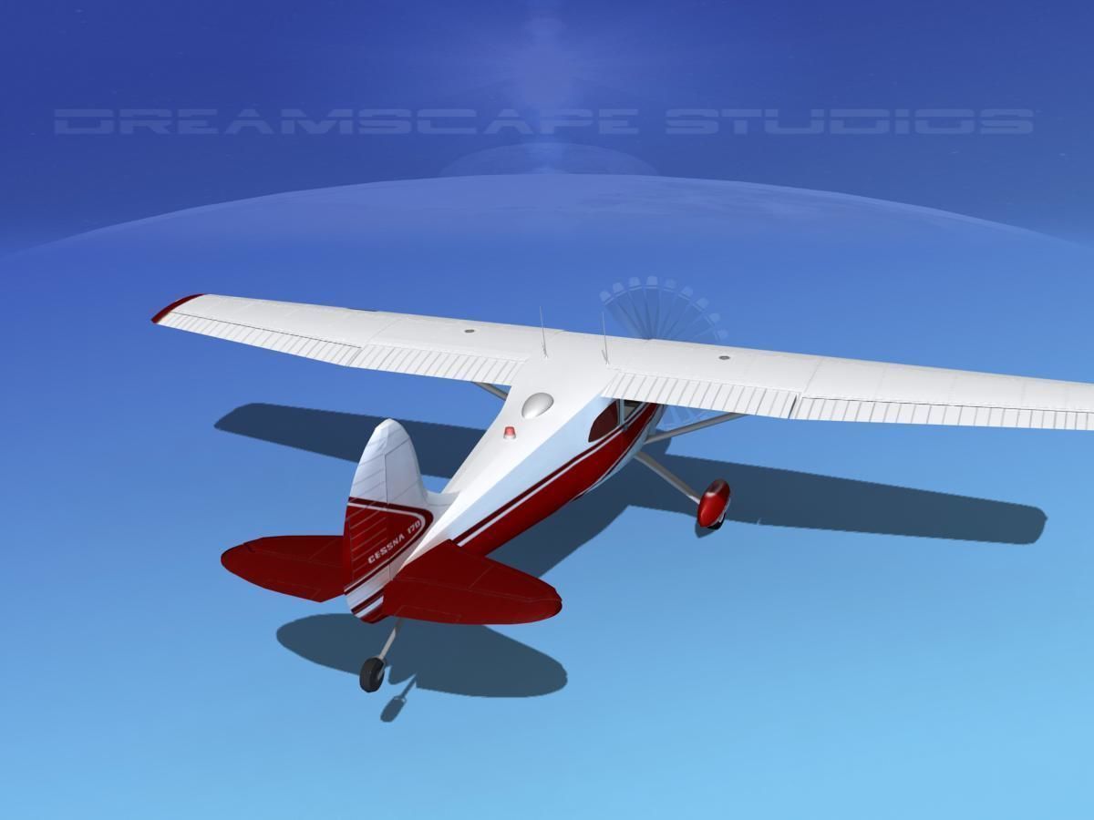 Cessna 170 V08 3D model_6