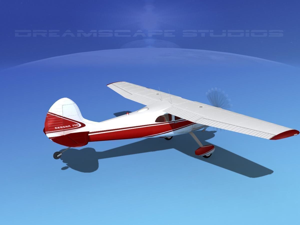 Cessna 170 V08 3D model_5