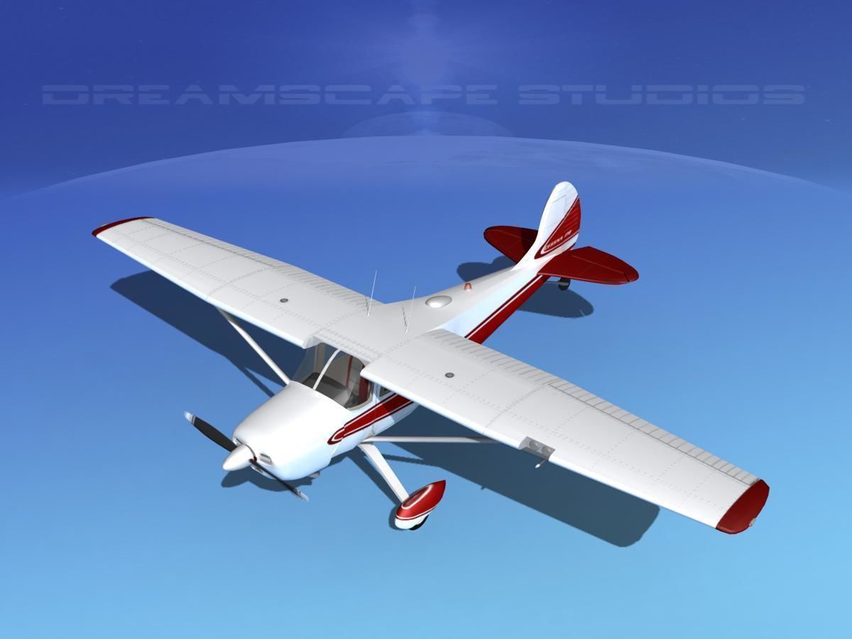 Cessna 170 V08 3D model_10
