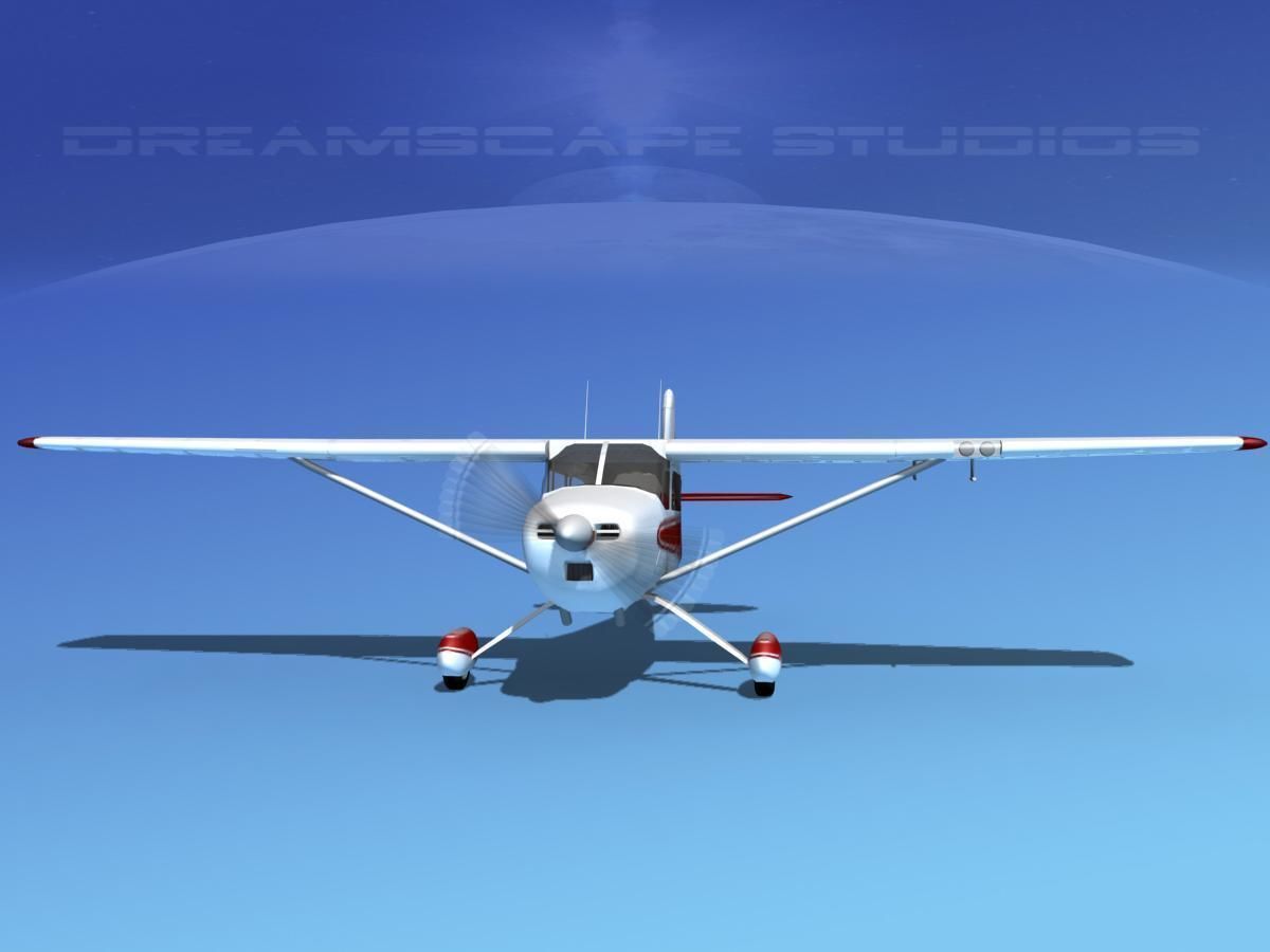 Cessna 170 V08 3D model_1