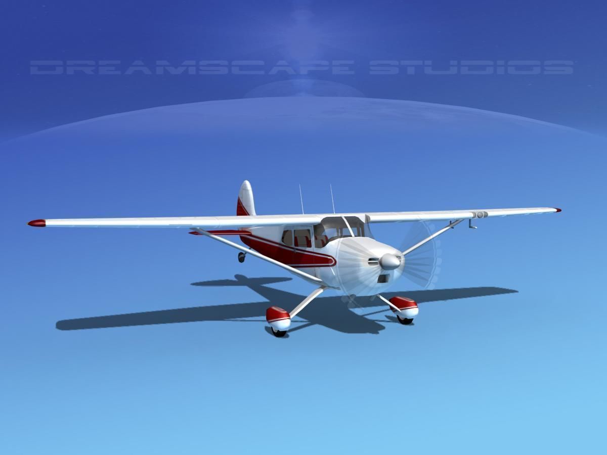 Cessna 170 V08 3D model_2