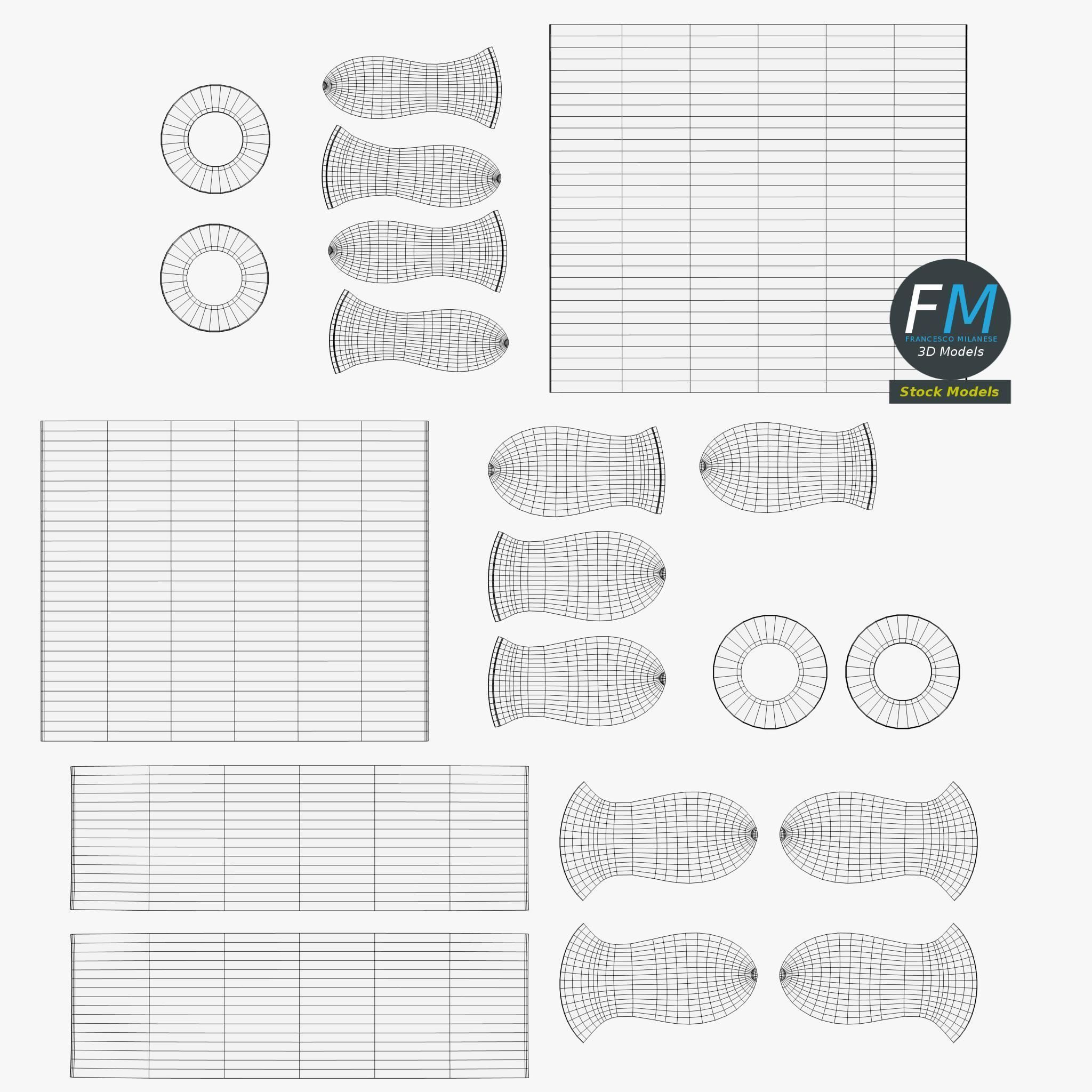 Rolling pins 3D model_11