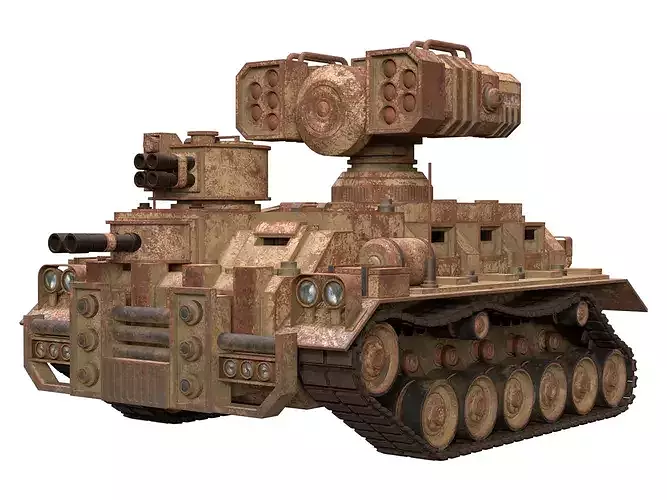 Tracked APC-1-Desert-Rusty
