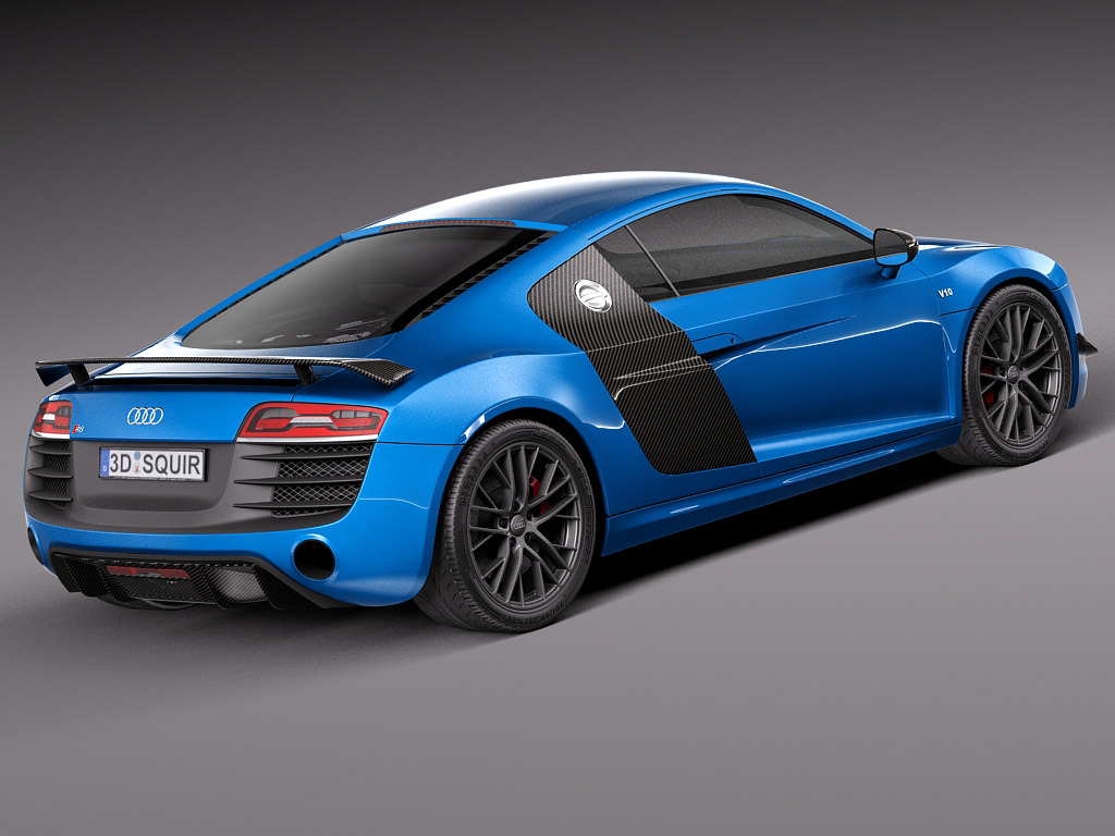 Audi r8 3d model