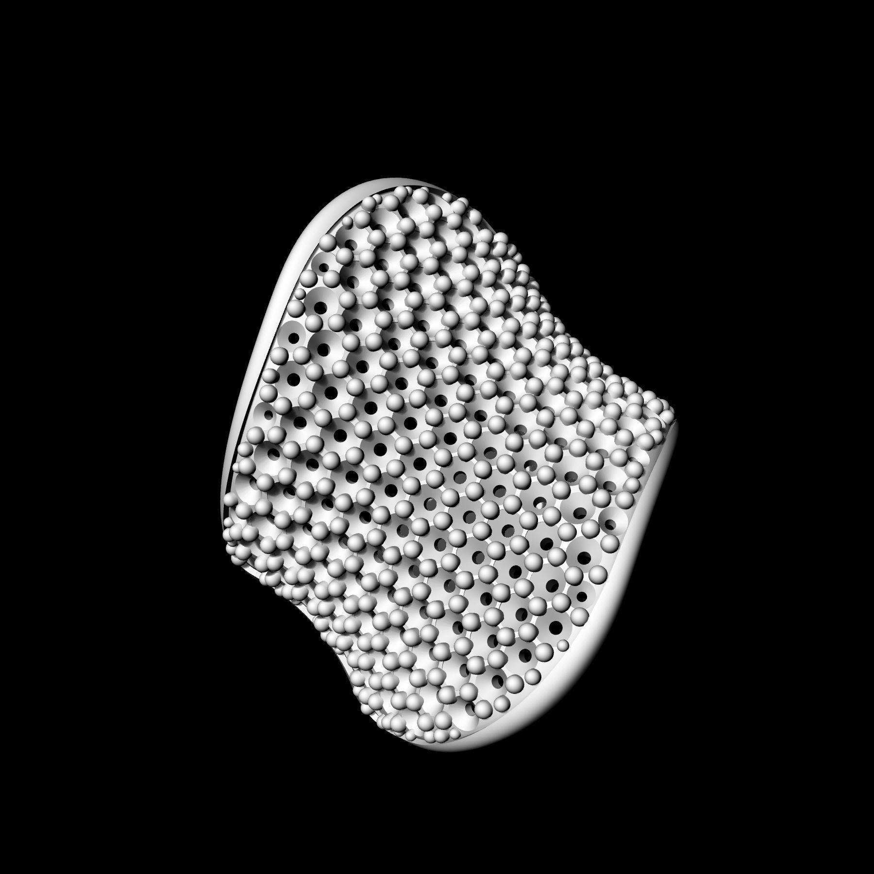 Wave Ring 3D print model_5