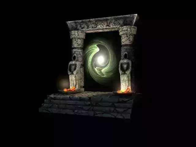 Ancient portal gate