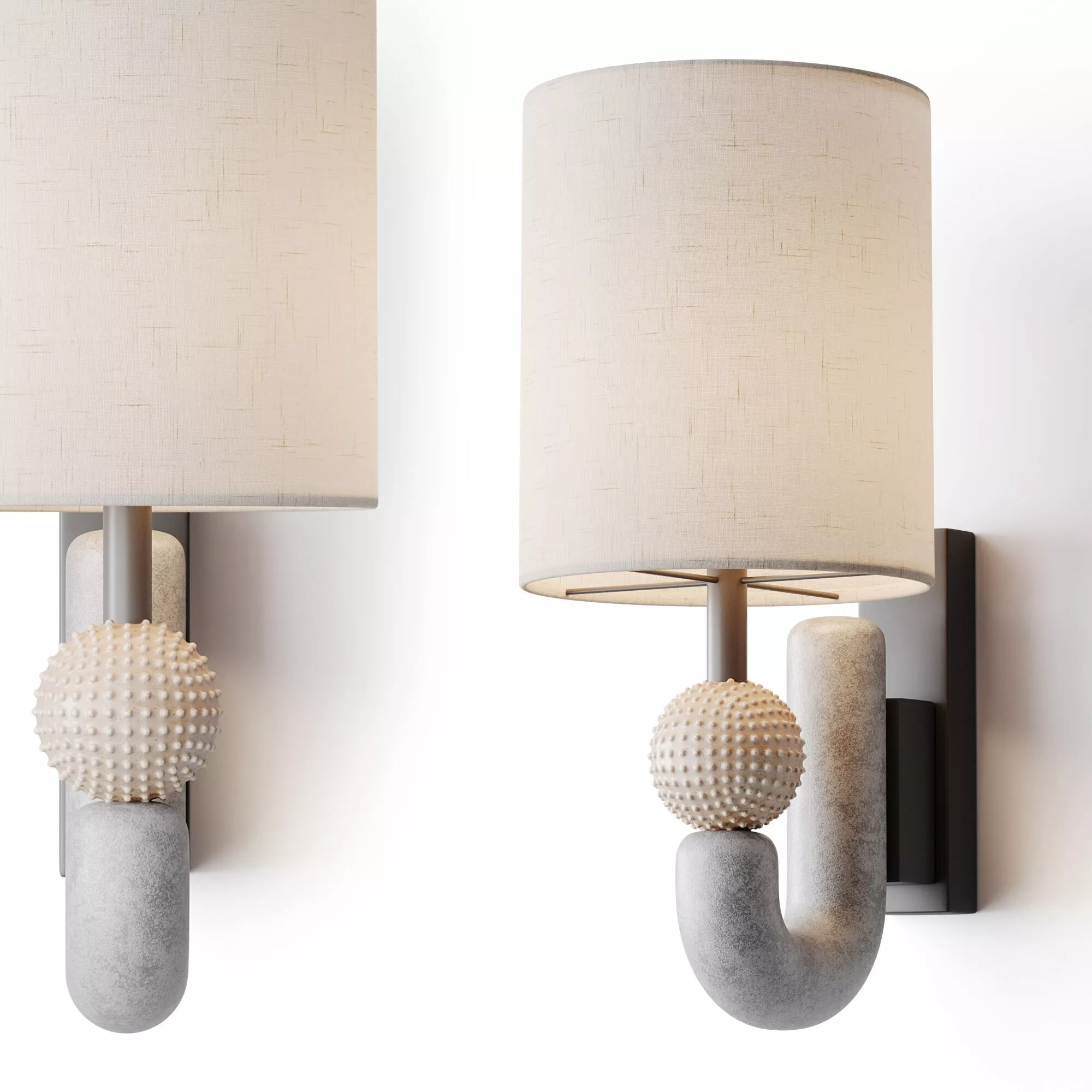 Wall lamp Carlo 3D model