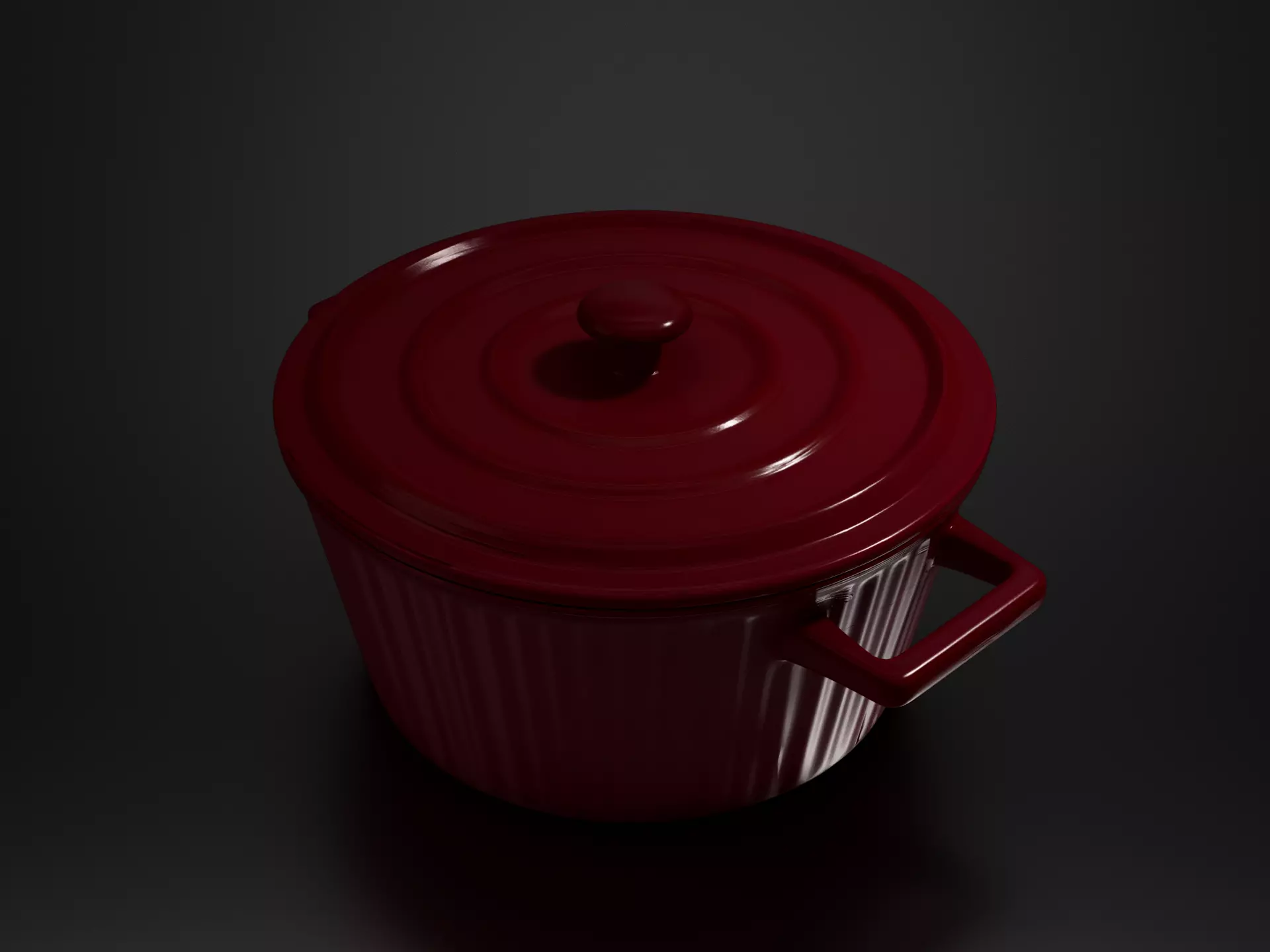 Cooking pot 030 3D print model