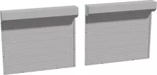 Rollershutter Window Low-poly 3D model