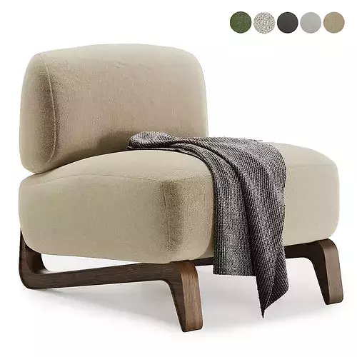 vao armchair 3D model