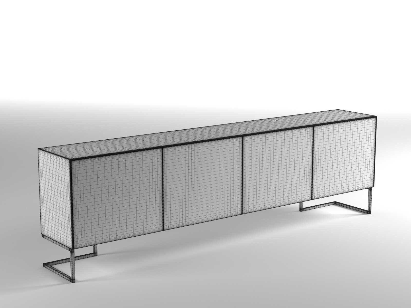 Spazio Sideboard 3D model_1