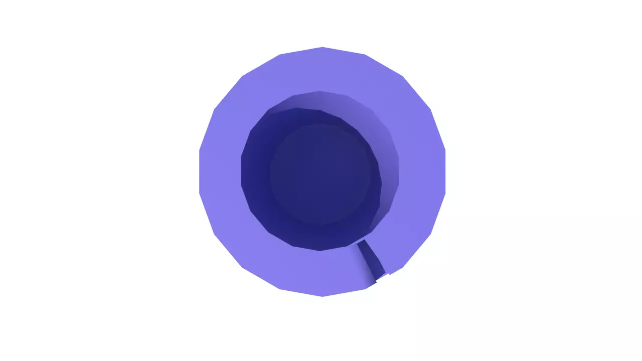 Blue Vaint Trashcap Free 3D model