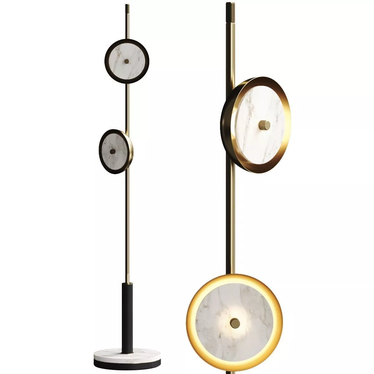 Frato Juneau Floor Lamp 3D model
