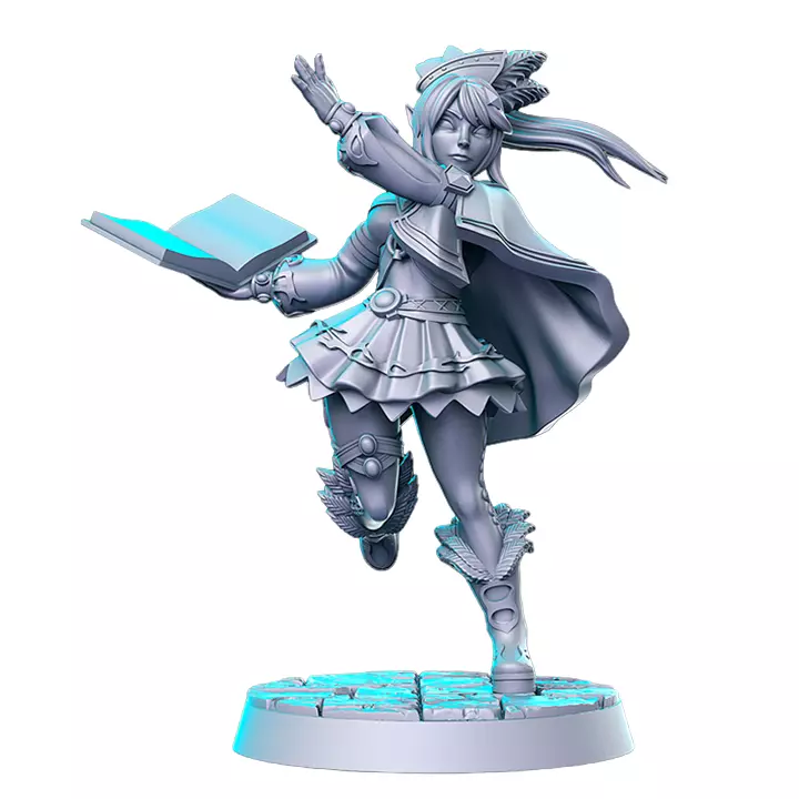 Lana IV - Tabletop RPG Miniature 3D print model