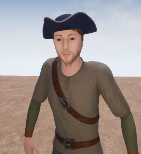 Modular Game Character Starter Set Free low-poly 3D model