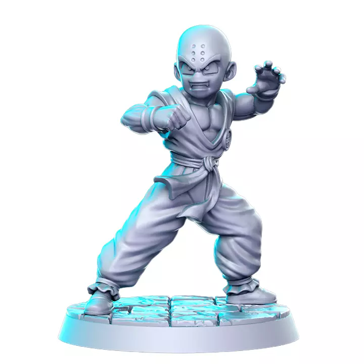 Krillin II - RPG Tabletop Figure 3D print model