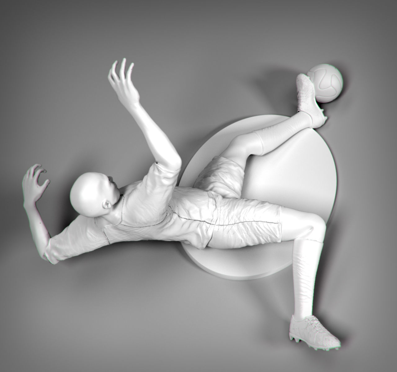 Soccerers 5 STL Pack 3D print model_14