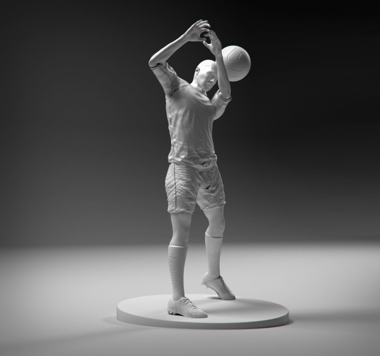 Soccerers 5 STL Pack 3D print model_10