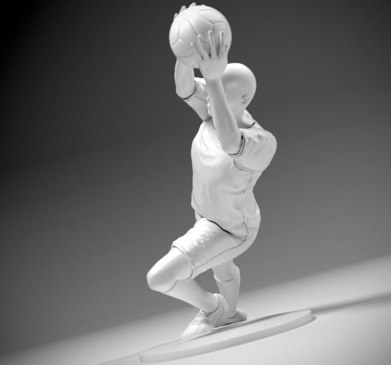 Soccerers 5 STL Pack 3D print model_2