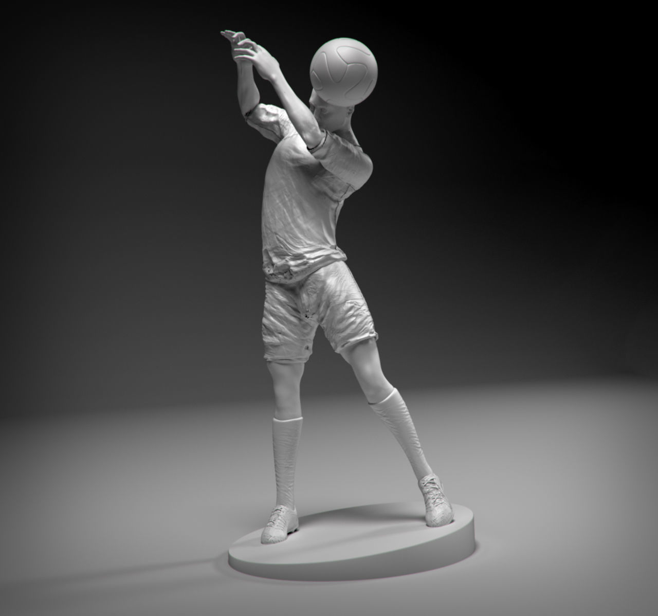 Soccerers 5 STL Pack 3D print model_12