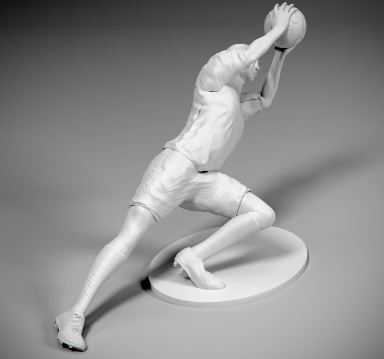 Soccerers 5 STL Pack 3D print model_1