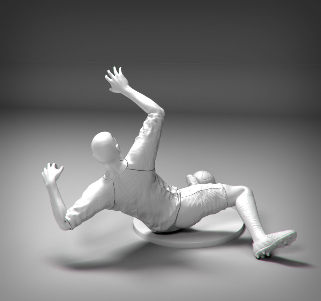 Soccerers 5 STL Pack 3D print model_15