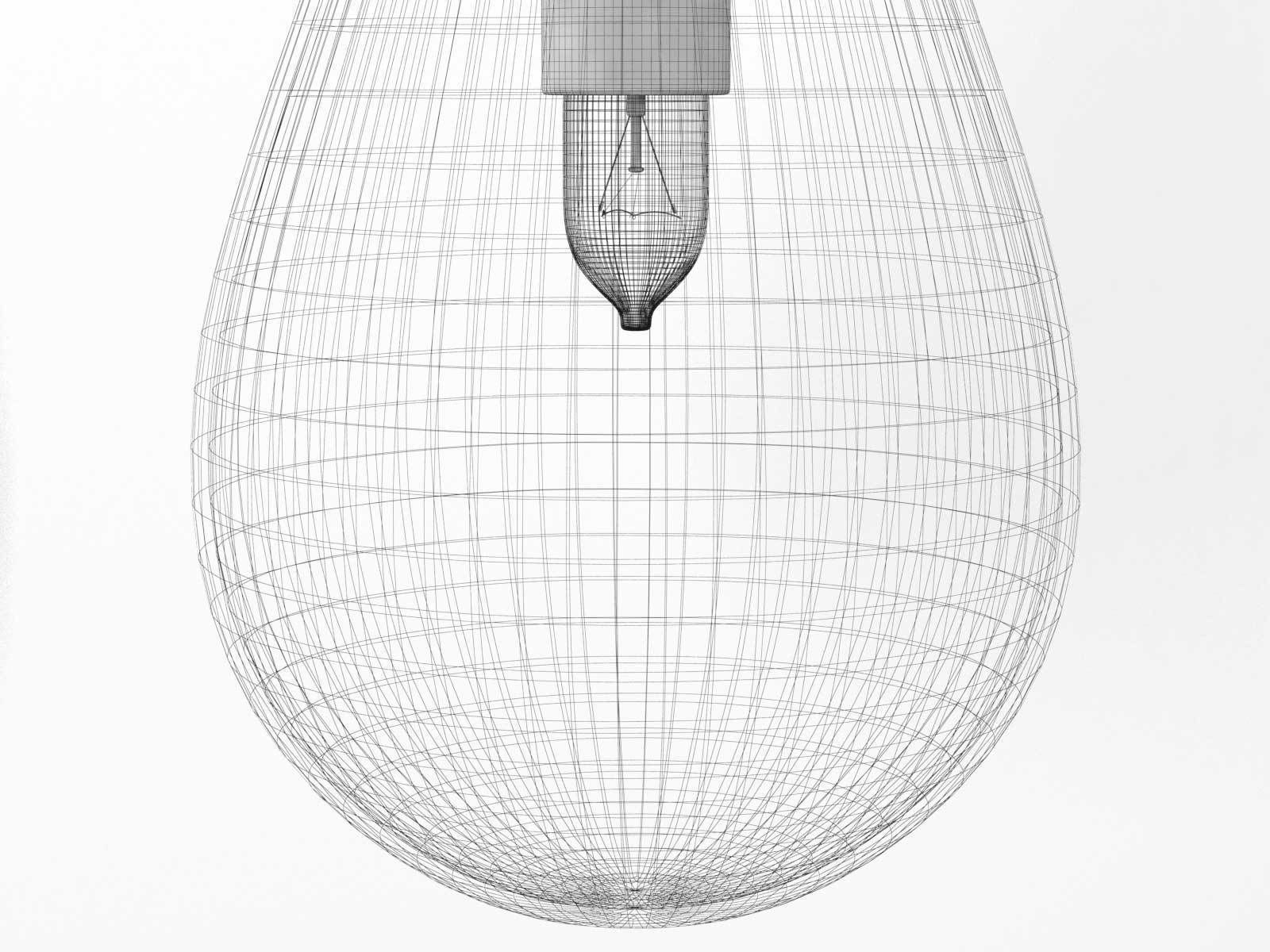 Splash Wall Lamp 3D model_2