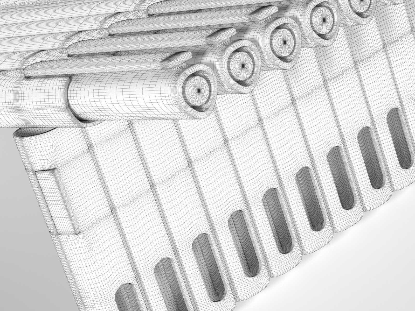 Staedtler Triplus Fineliner Pens 3D model_2