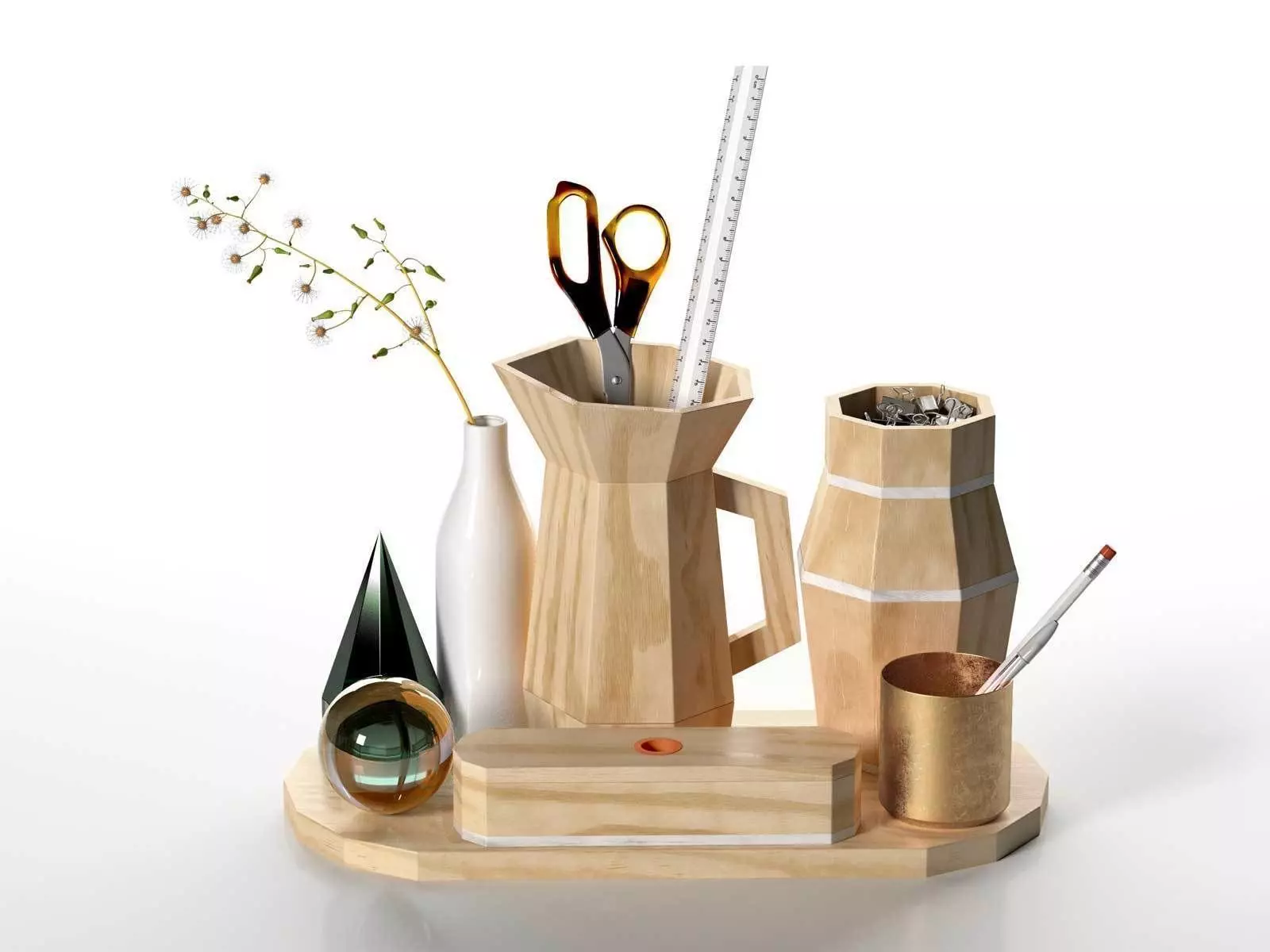 Still Alive Organizer Set 3D model_0