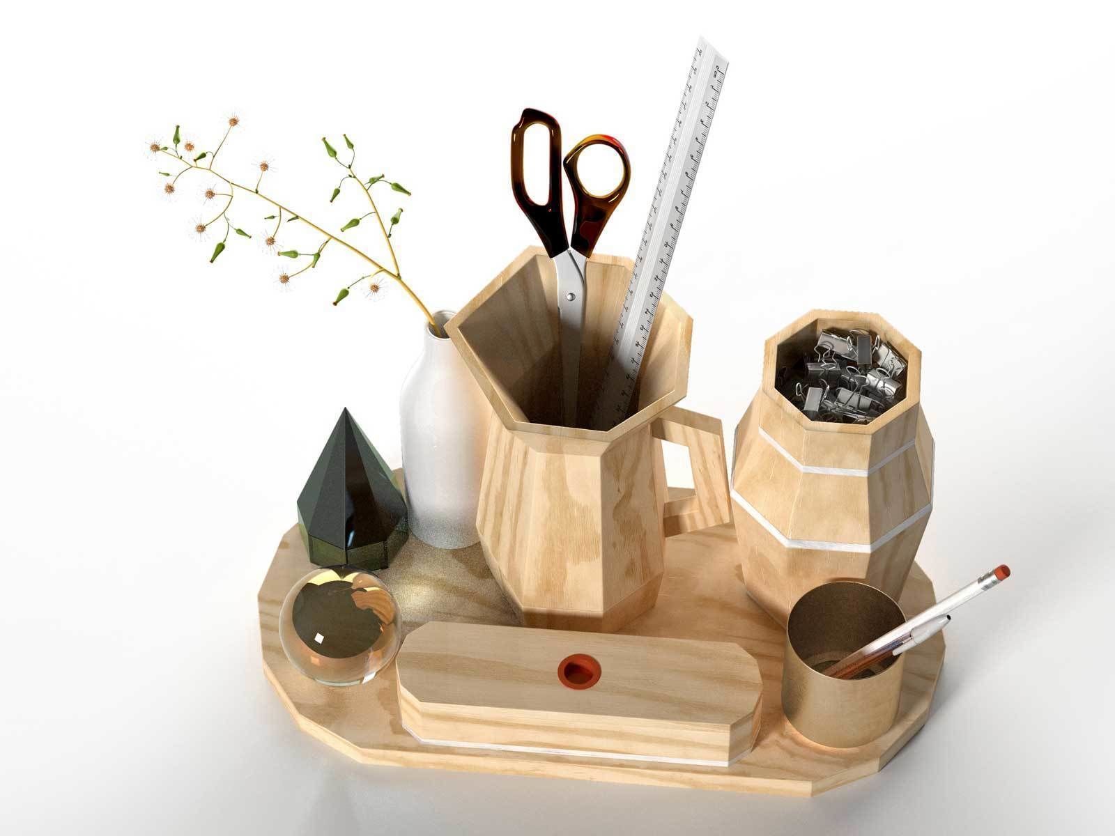 Still Alive Organizer Set 3D model_1