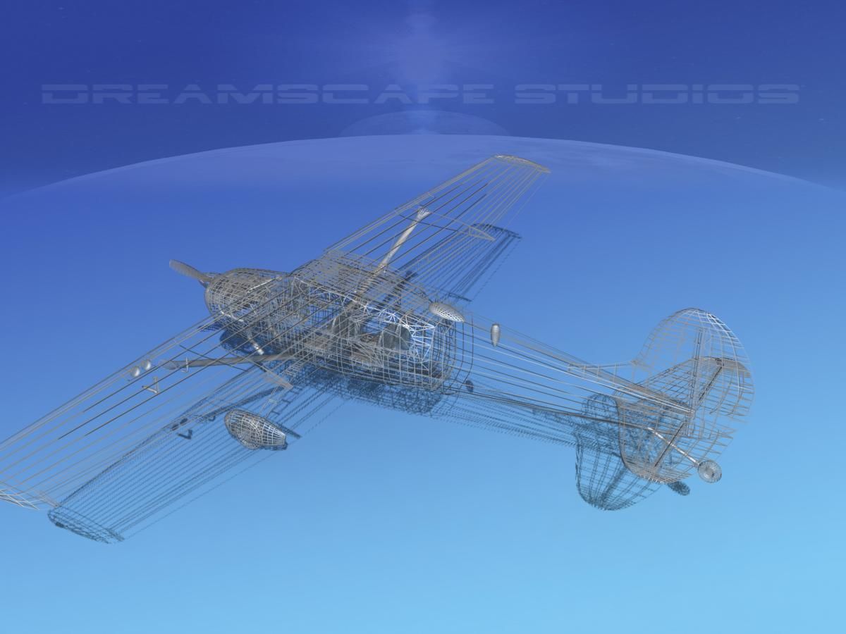 Cessna 170 Pipeline Patrol 3D model_16