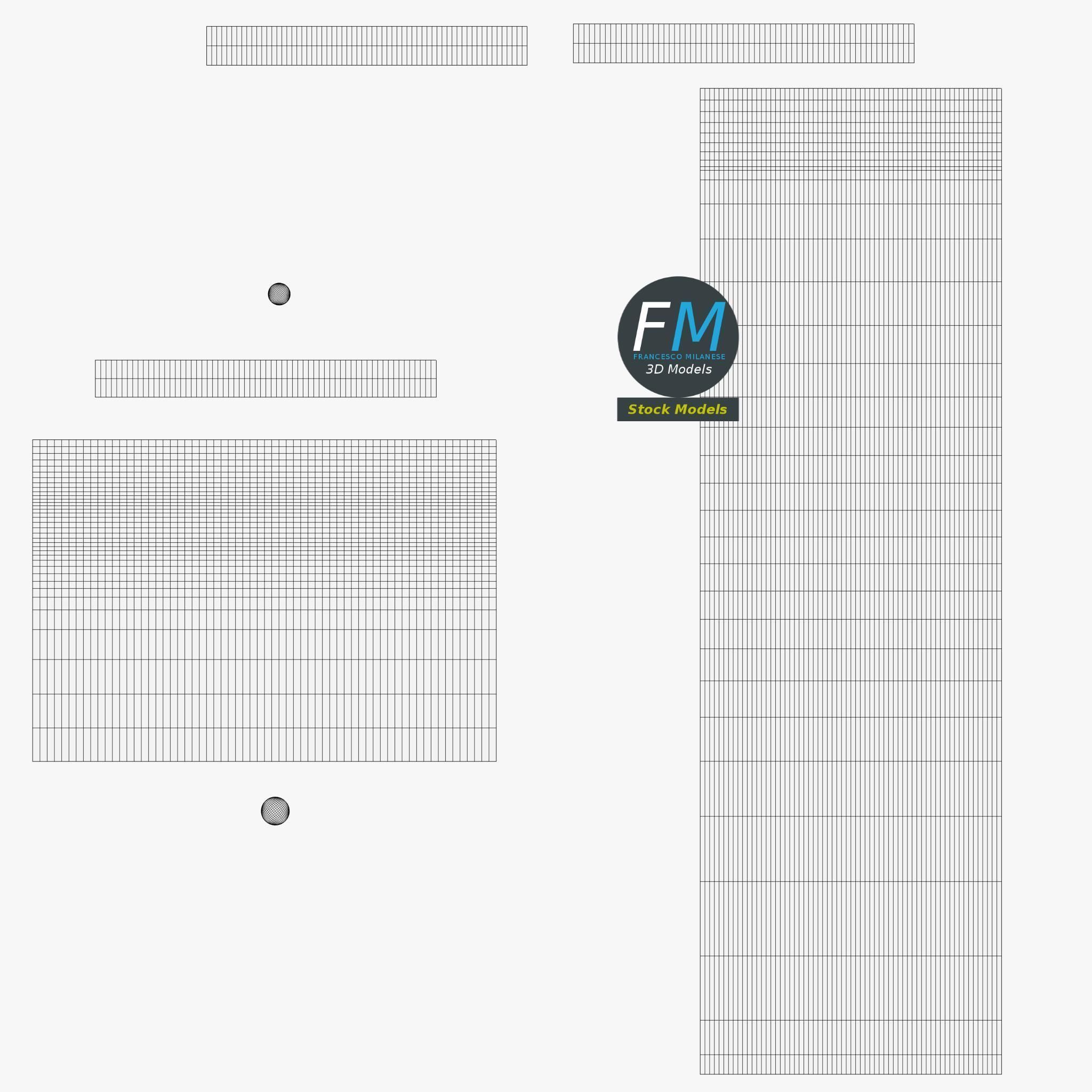 Bowling pin 3D model_11