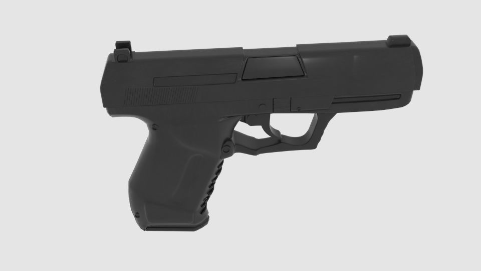 P99 Pistol 3D model_1