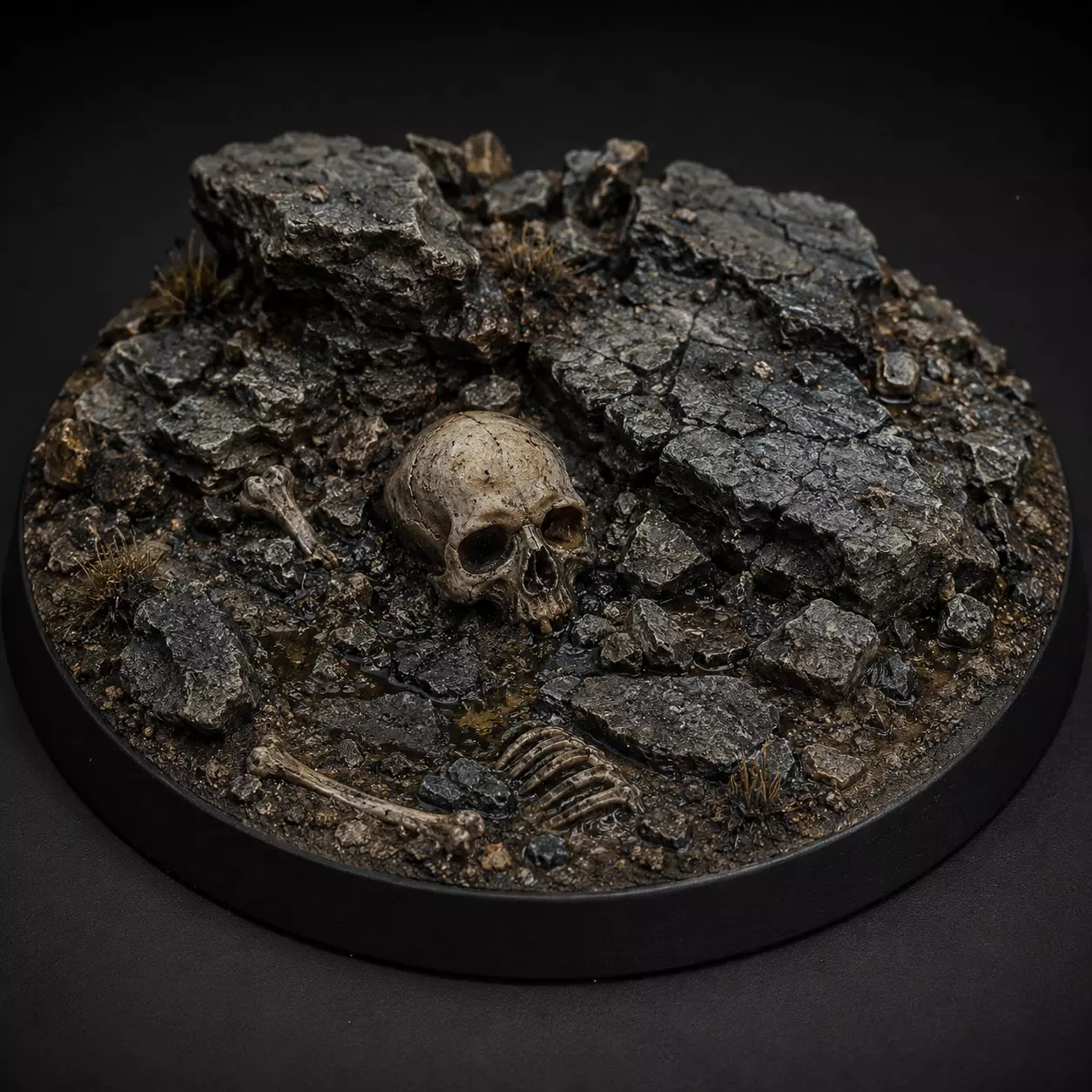 kull Rock Miniature Base Highly Detailed 3D print model