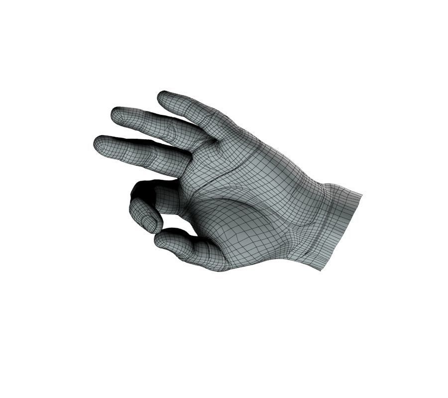 Hand Model OK 3D model_39
