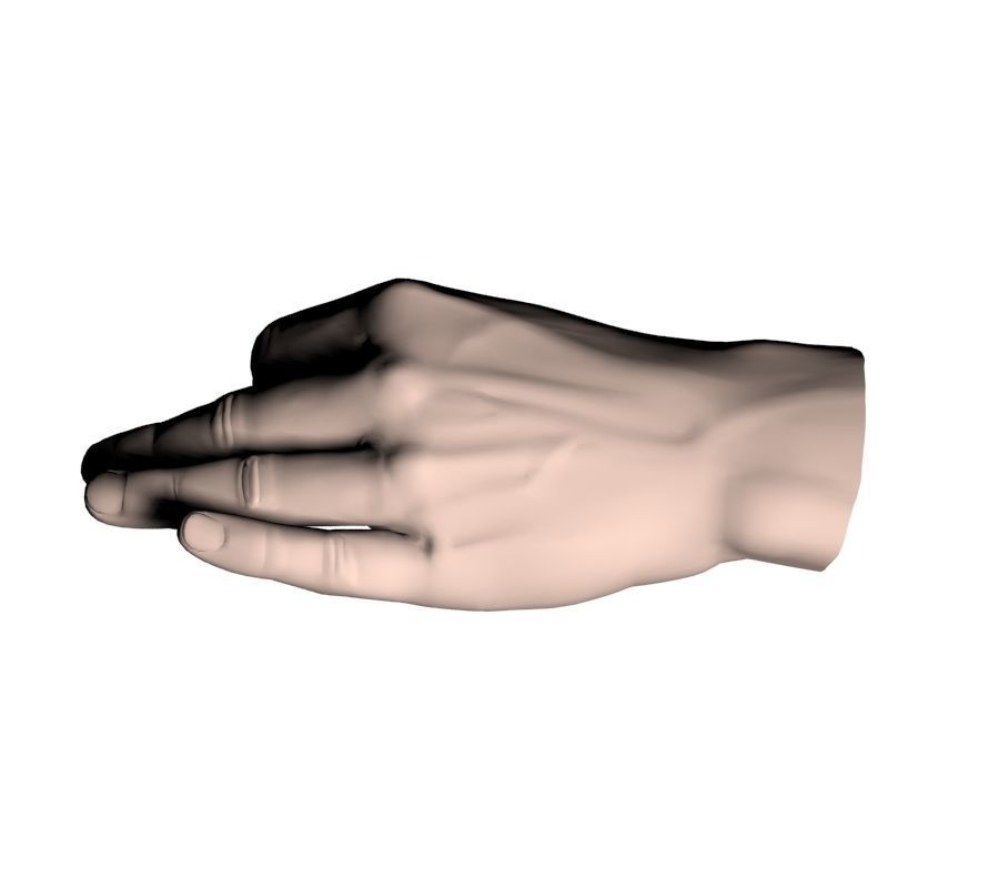 Hand Model OK 3D model_12