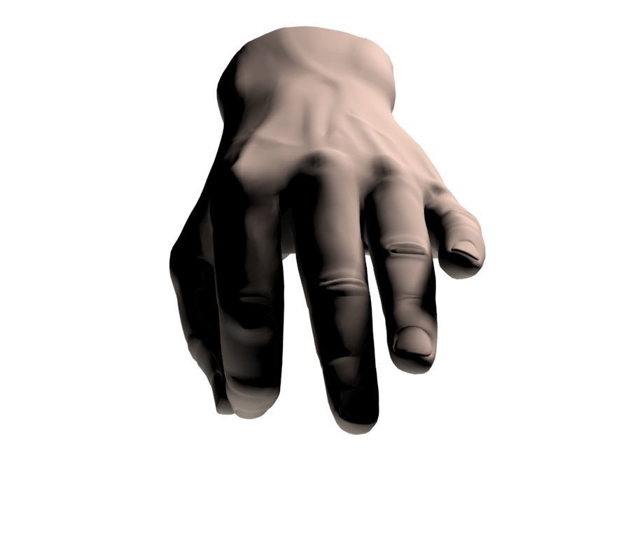 Hand Model OK 3D model_11