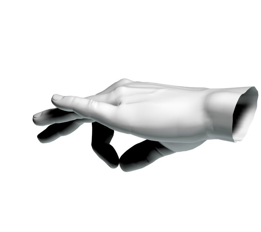 Hand Model OK 3D model_19