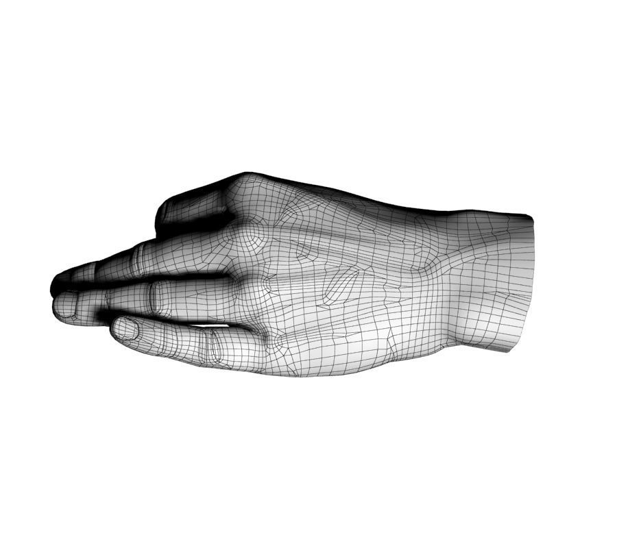 Hand Model OK 3D model_34