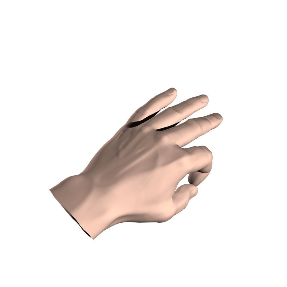 Hand Model OK 3D model_7