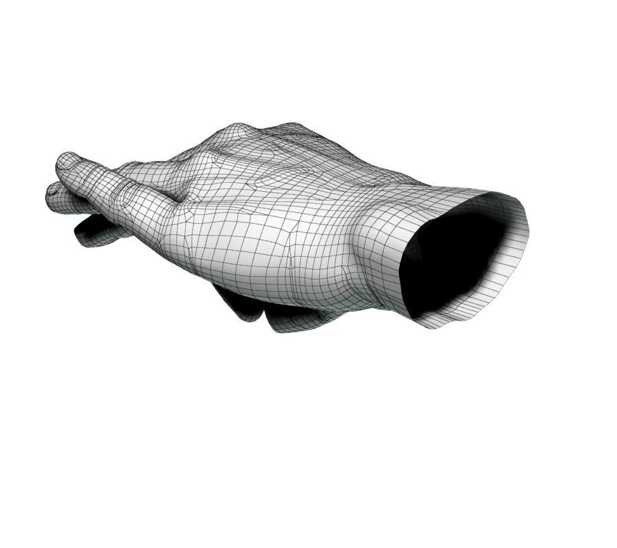 Hand Model OK 3D model_35