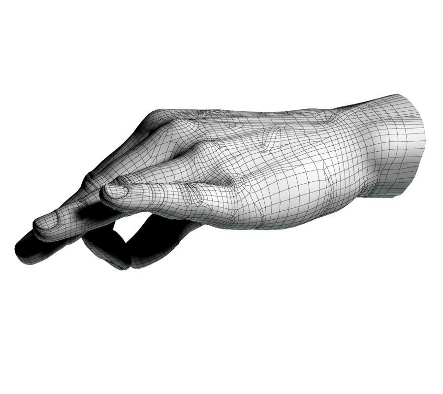 Hand Model OK 3D model_36