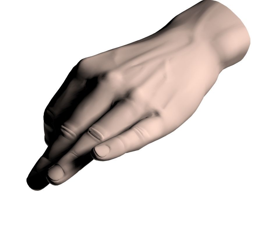 Hand Model OK 3D model_15