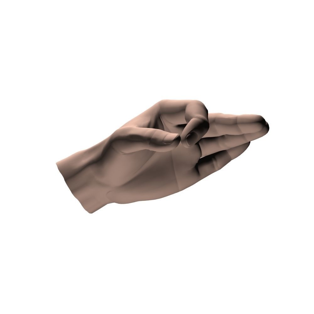 Hand Model OK 3D model_3