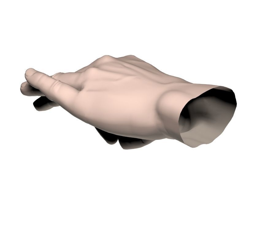 Hand Model OK 3D model_13